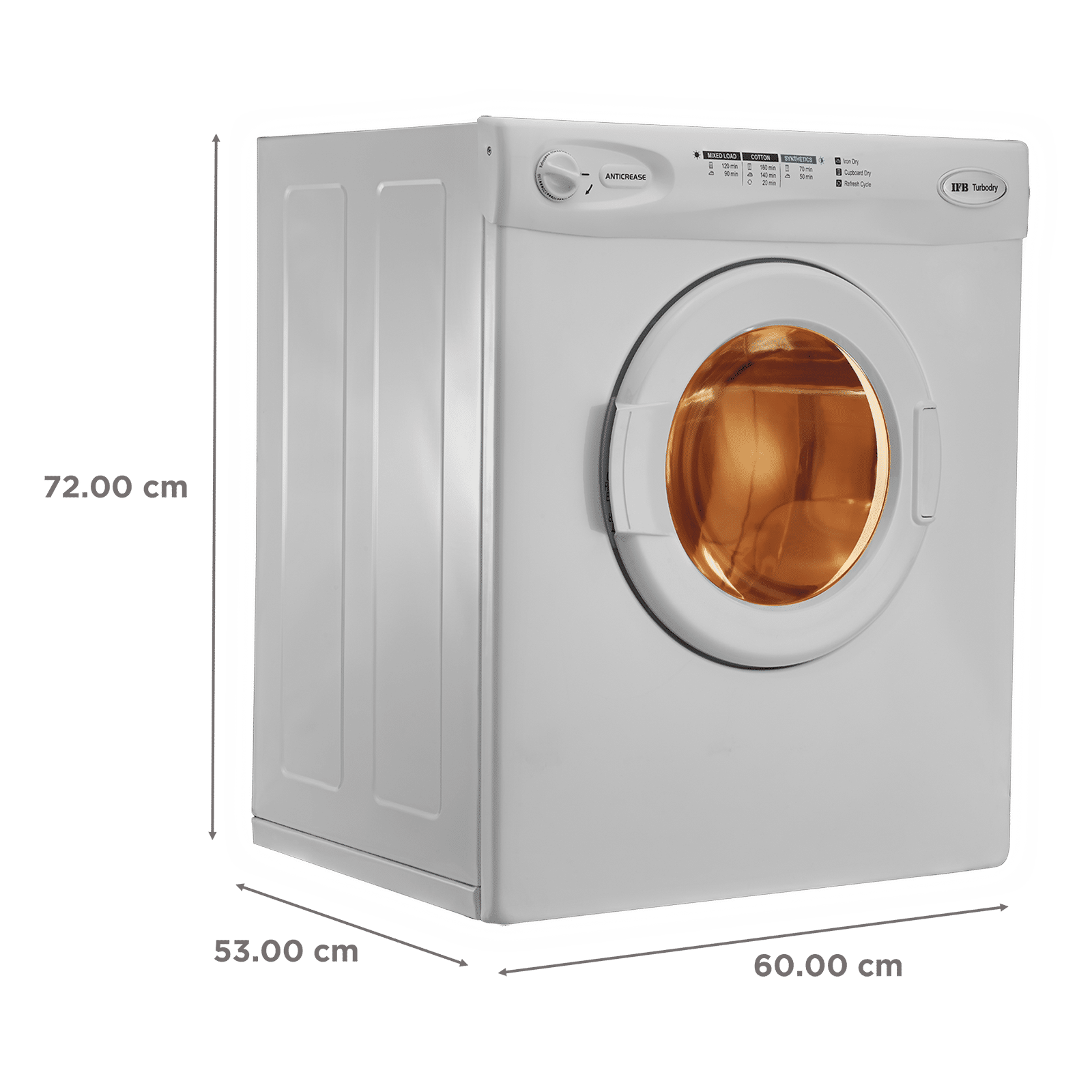 Buy IFB 5.5 Kg 5 Star Fully Automatic Front Load Dryer (TURBO DRY 550 ...